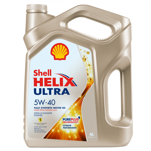 Масло моторное SHELL Helix Ultra SP 5W40 4 л