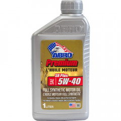 Масло моторное Premium Full Synthetic (синтетика) SAE 5W40 Abro (1 л)