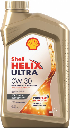 Масло моторное SHELL Helix Ultra ECT C2/C3 0W30 1 л