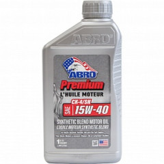 Масло моторное Premium Synthetic Blend (полусинтетика) SAE 10W40 Abro (1 л)