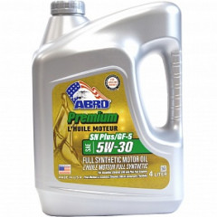 Масло моторное Premium Full Synthetic (синтетика) SAE 5W30 Abro (4 л)